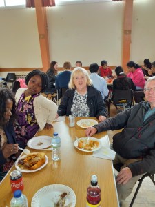 Parishioners of St. Simon Stock Catholic Church at the Pentecost Sunday International Mass and Celebrations
