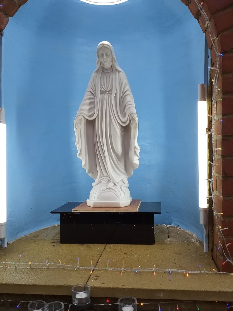 Blessing of new Grotto to Our Lady at St. Simon Stock, Ashford
